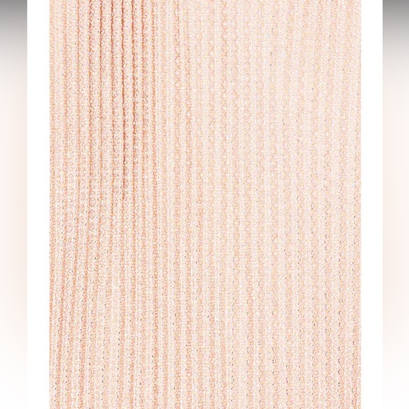 BCBMAXAZRIA Metallic Evening Gown in Bare Pink brand new with tag - Picture 2 of 7